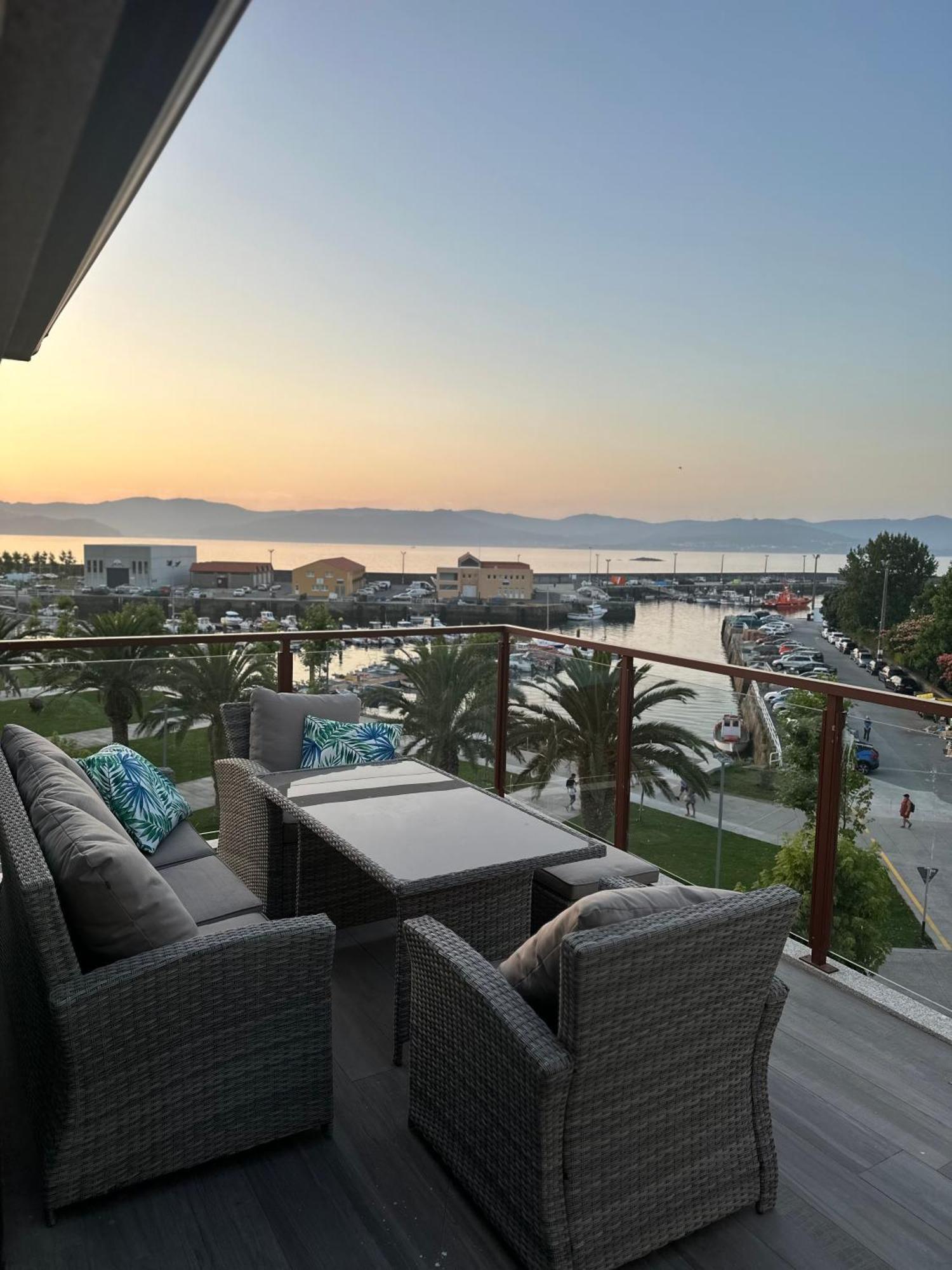 Ferienwohnung Atico Mirando O Mar Porto do Son Exterior foto