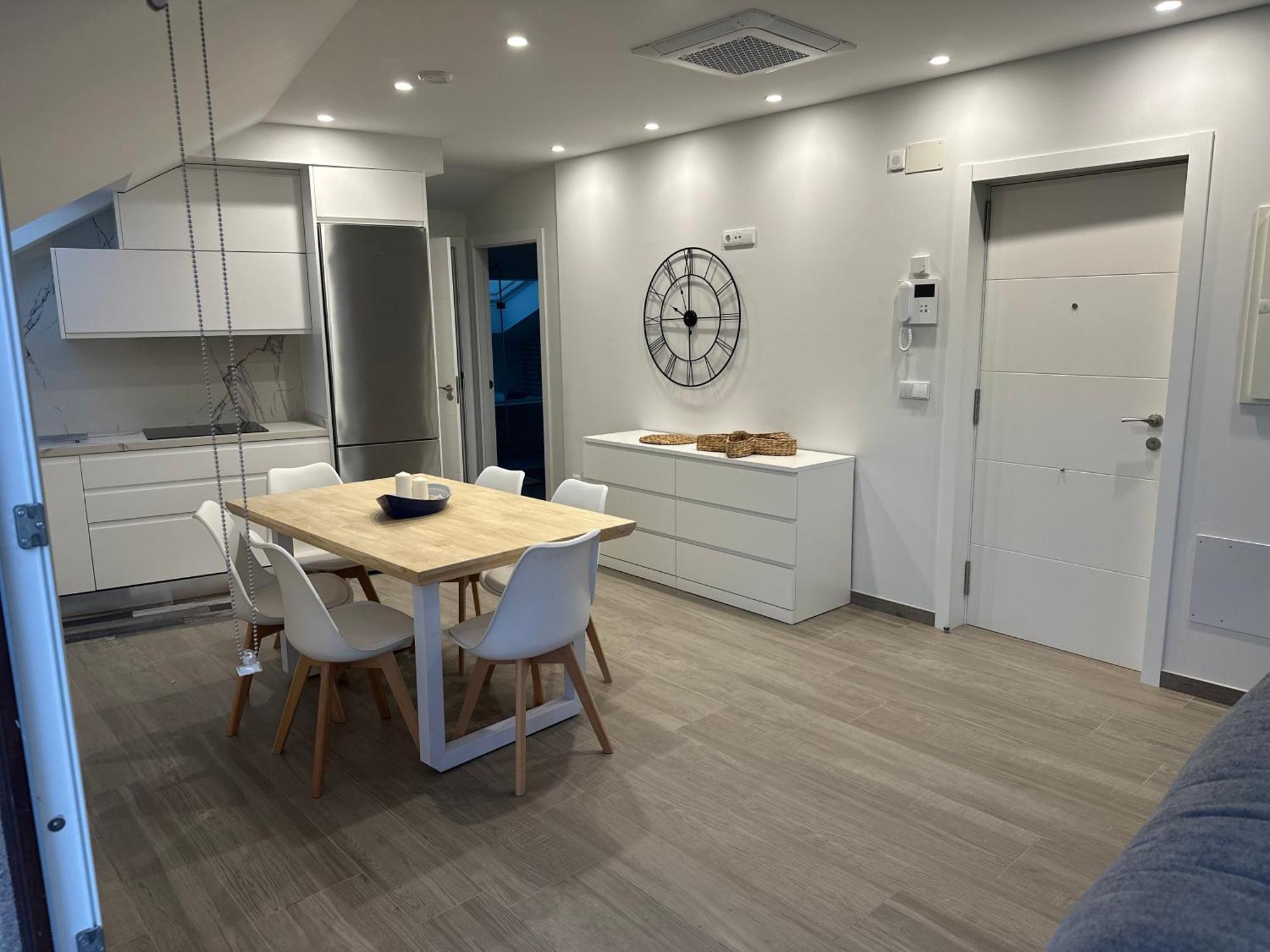 Ferienwohnung Atico Mirando O Mar Porto do Son Exterior foto