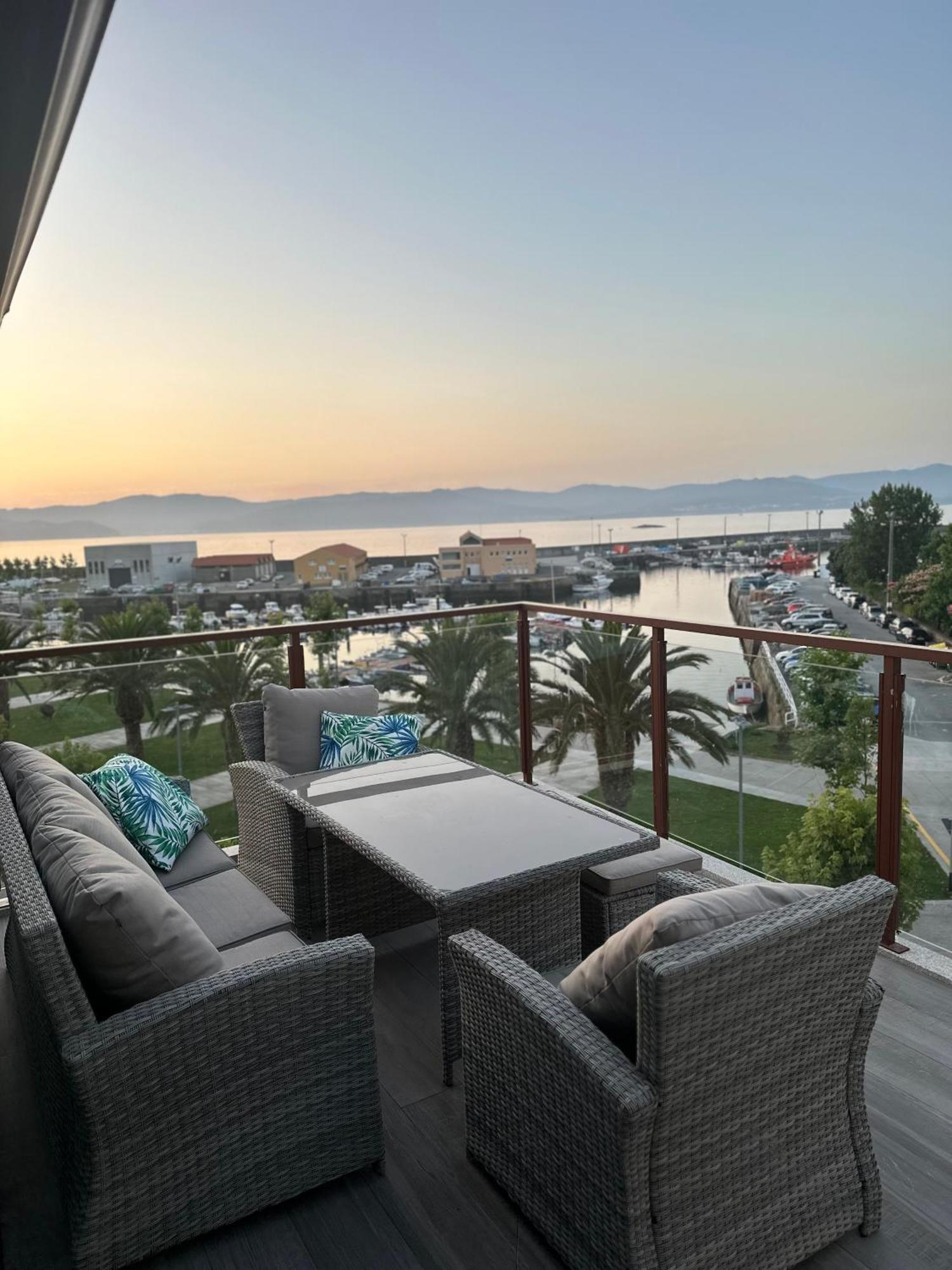 Ferienwohnung Atico Mirando O Mar Porto do Son Exterior foto