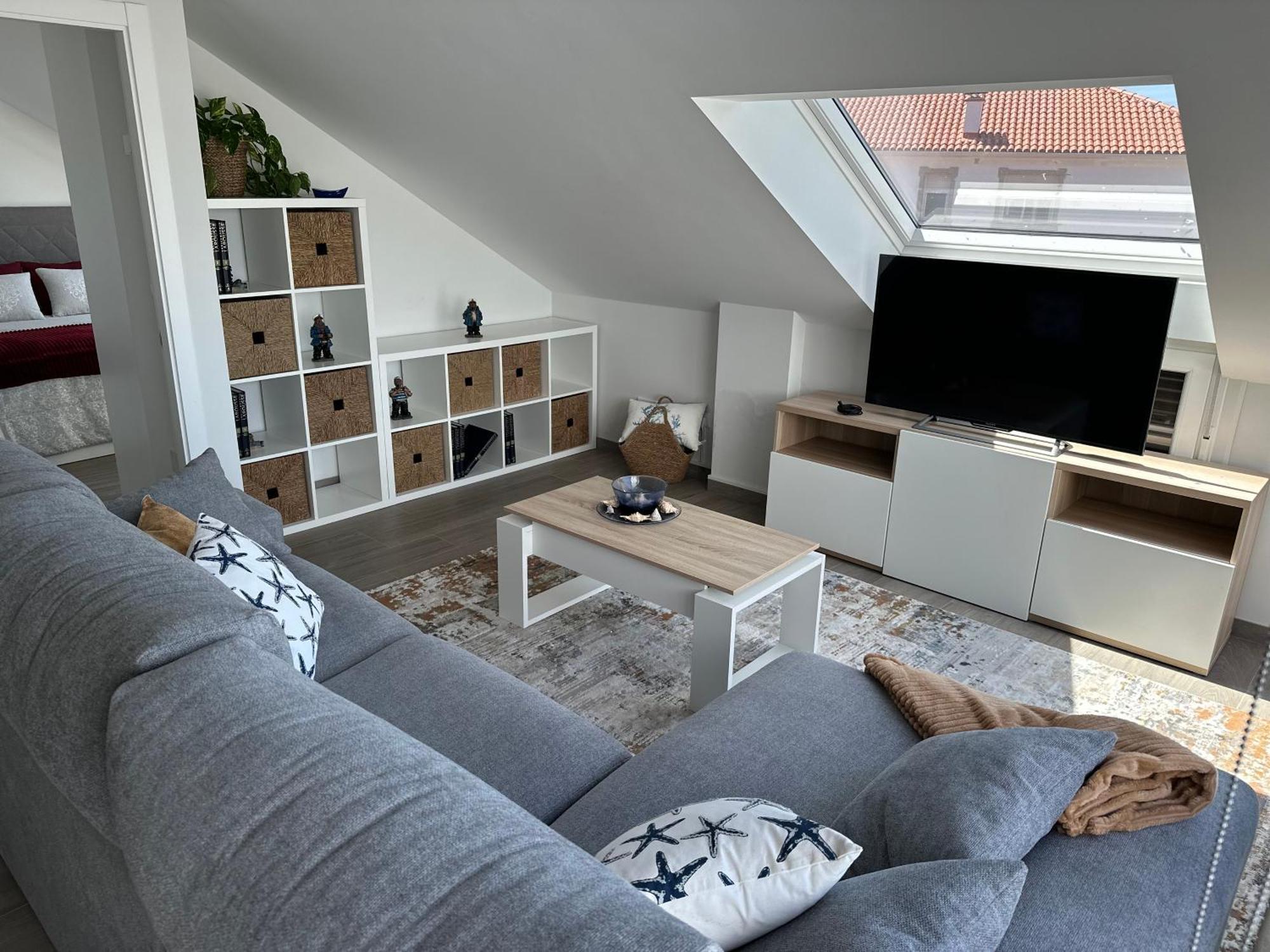 Ferienwohnung Atico Mirando O Mar Porto do Son Exterior foto