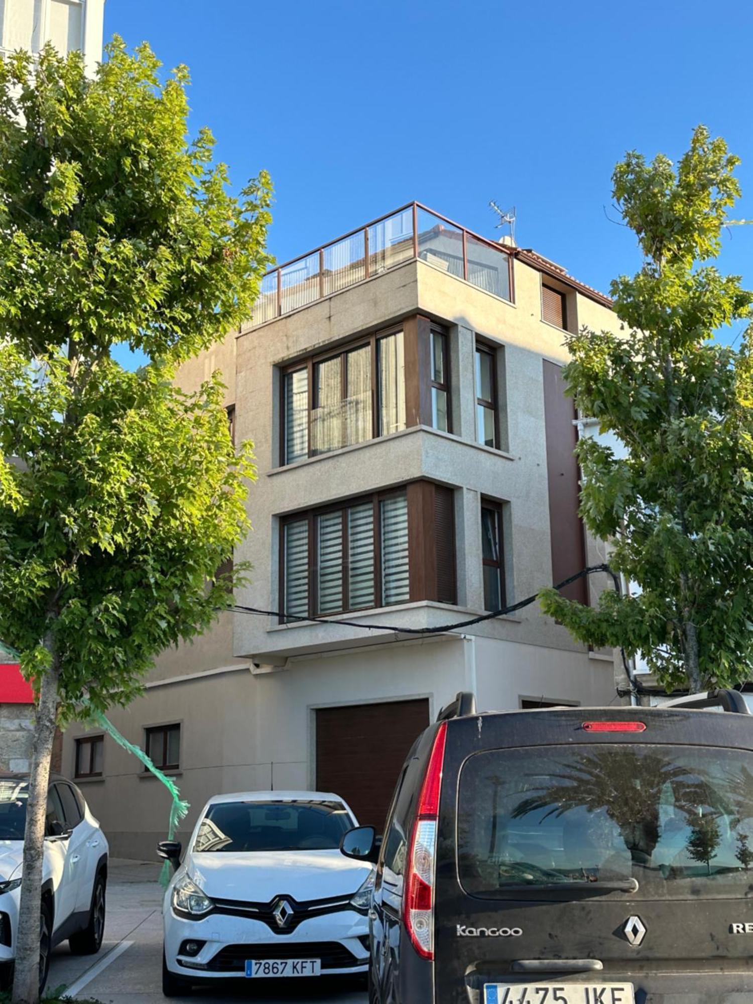 Ferienwohnung Atico Mirando O Mar Porto do Son Exterior foto